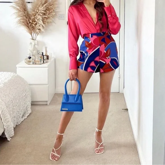 ZARA HIGH WAIST SHORTS - S3441
